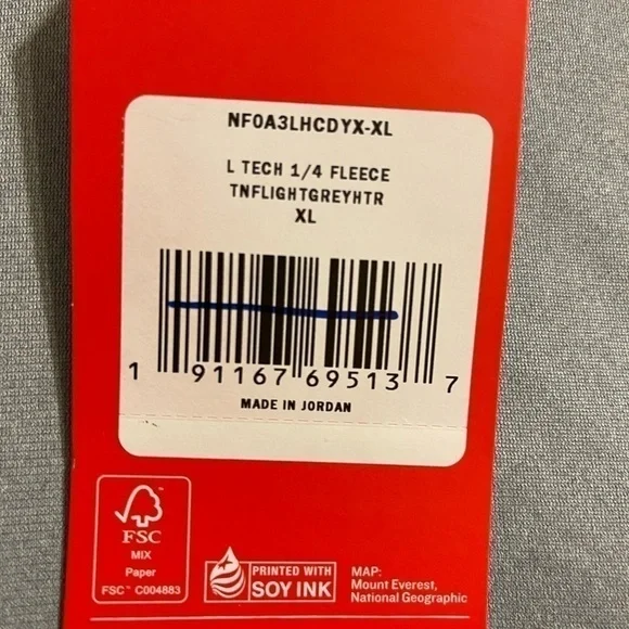 NWT Women’s THE NORTH FACE L Tech 1/4 Zip Fleece Jacket Yale Logo - Picture 6 of 6